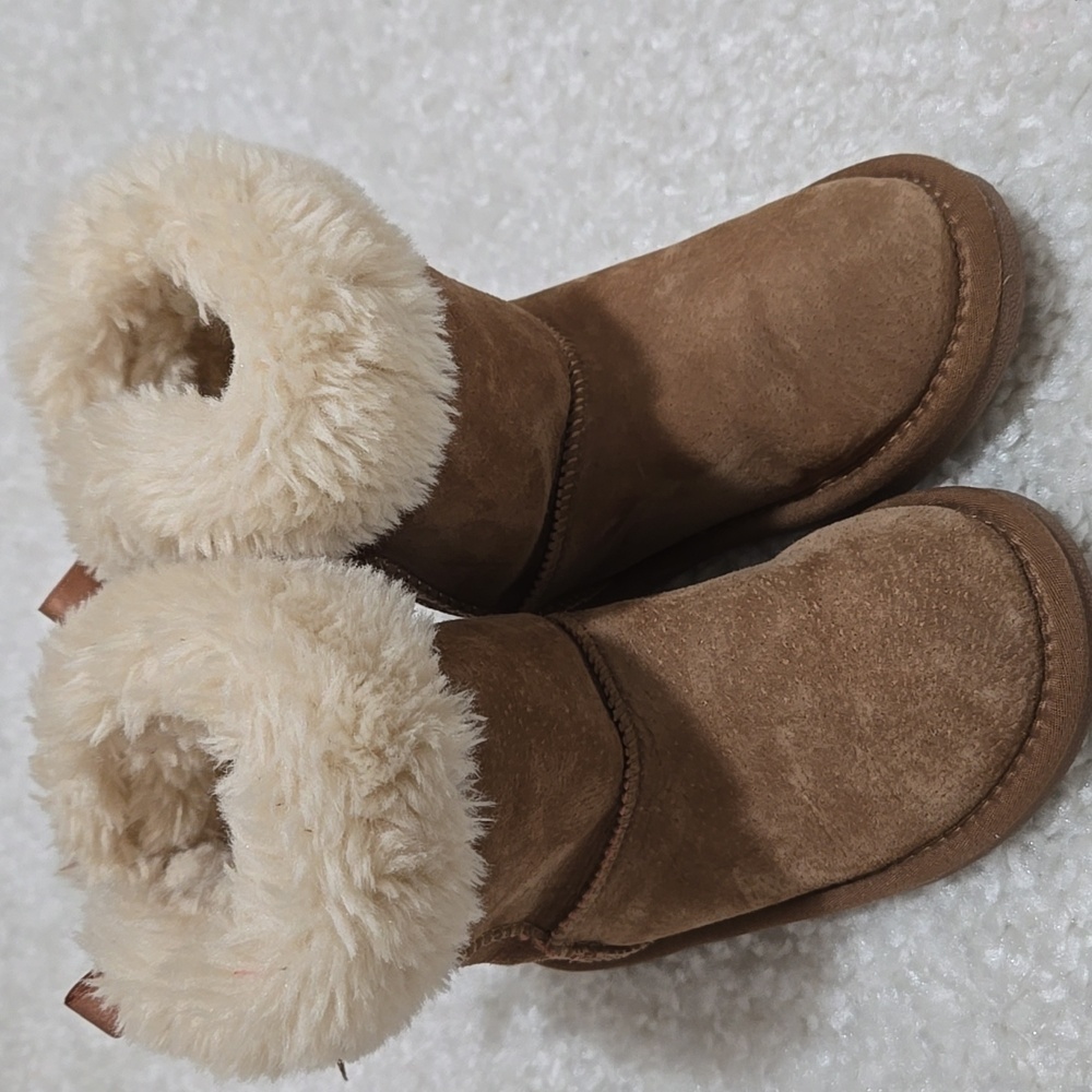 Lambskin Boots Little Girls Size 1